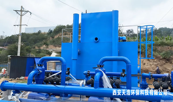 甘肅黃河水處理項目凈水設備安裝調試