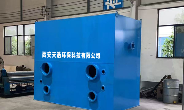 甘肅長慶黃河水處理項目凈水設備安裝調試